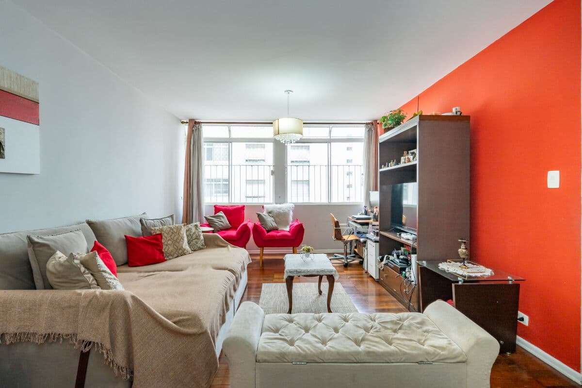 Apartamento para venda em Paraíso com 2 quartos, sendo 1 suíte, 105m² : HPB8S