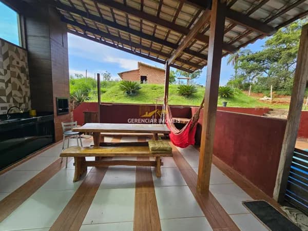 Chácara 1.020m² com piscina, casa 3 quartos e área gourmet com sauna em Itatiaiuçu!