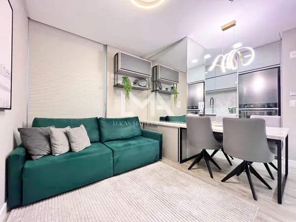 APARTAMENTO FLAT MOBILIADO NA MEIA PRAIA! MUITO BEM LOCALIZADO