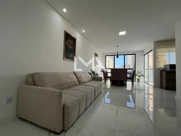 APARTAMENTO DE 3 SUÍTES PRONTO E SALDO EM 52X NA MEIA PRAIA