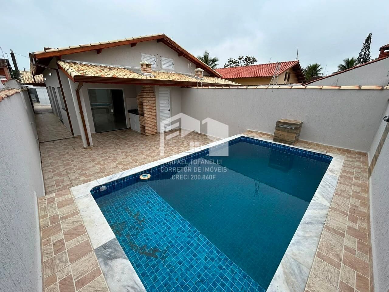 Linda casa lado praia