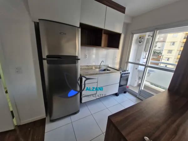Flet / Apartamento, 41 mts com o varanda gourmet, 1 dormitório, cozinha americana com armários embutidos, vaga para venda no bairro Santana - São Paulo/SP