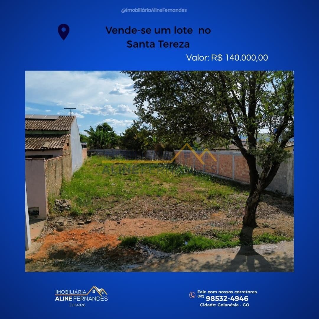 Lote/Terreno em Goianésia - Santa Tereza