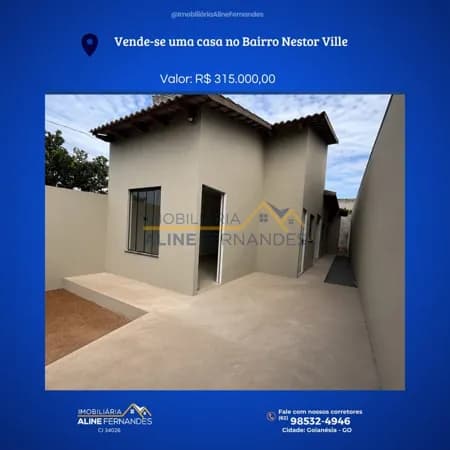 Casa em Goianésia - Residencial Nestor Ville