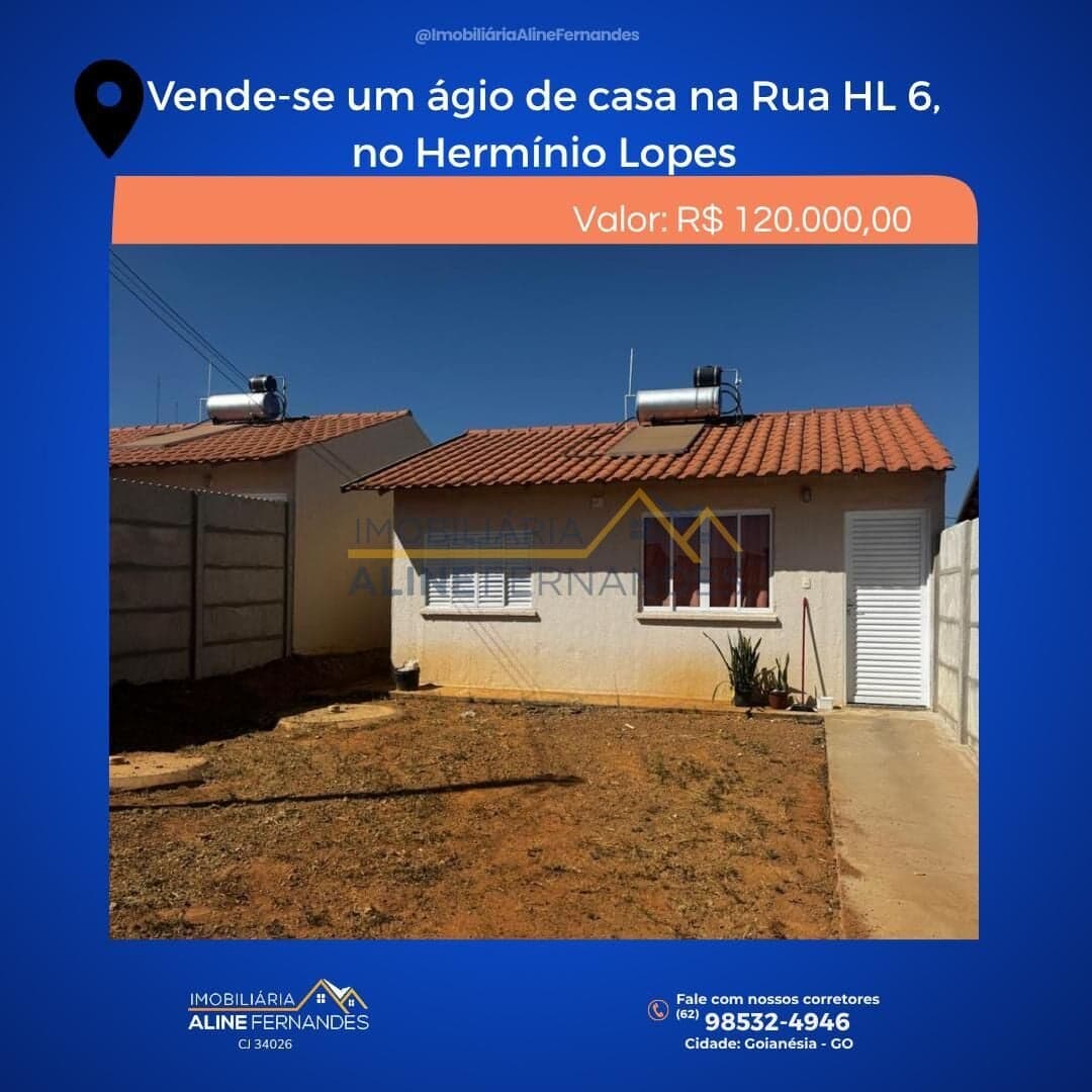 Casa em Goianésia - Residencial Hermínio Lopes