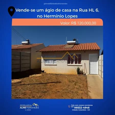 Casa em Goianésia - Residencial Hermínio Lopes
