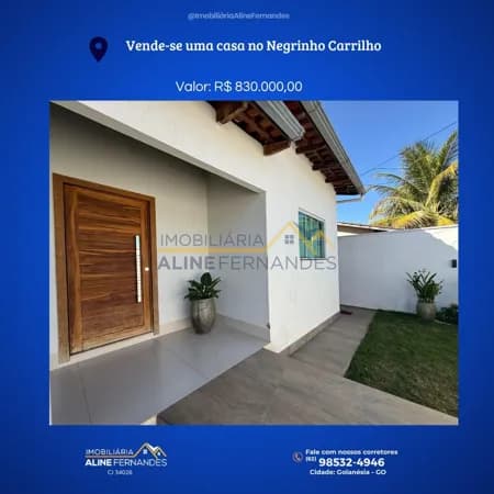 Casa em Goianésia - Setor Negrinho Carrilho