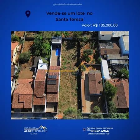 Lote/Terreno em Goianésia - Santa Tereza