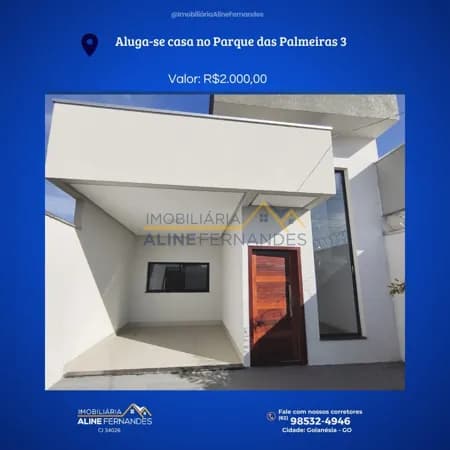 Casa em Goianésia - Residencial Parque das Palmeiras III