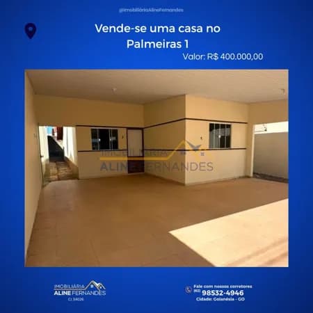 Casa em Goianésia - Residencial Parque das Palmeiras