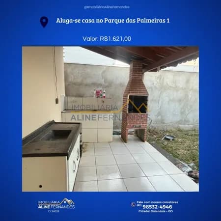 Casa em Goianésia - Residencial Parque das Palmeiras