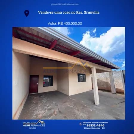 Casa em Goianésia - Residencial Granville