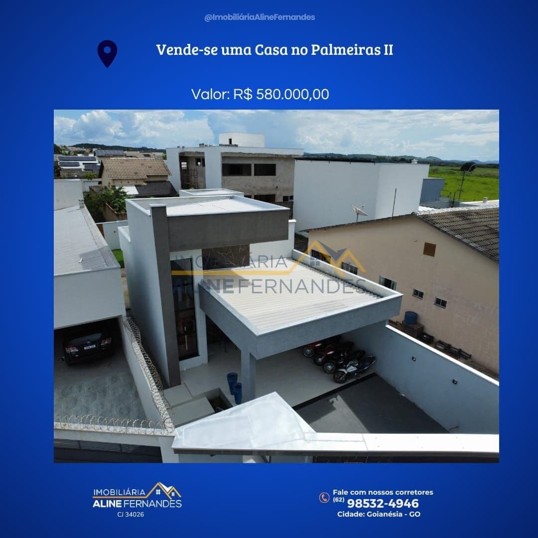 Casa em Goianésia - Residencial Parque das Palmeiras II
