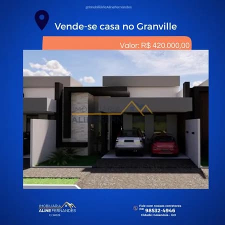 Casa em Goianésia - Residencial Granville