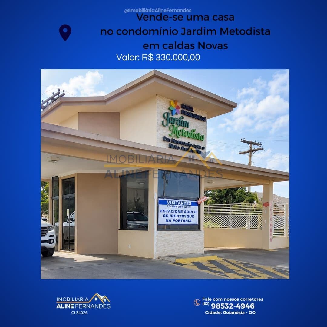 Casa de Condomínio em Caldas Novas - Jardim Metodista