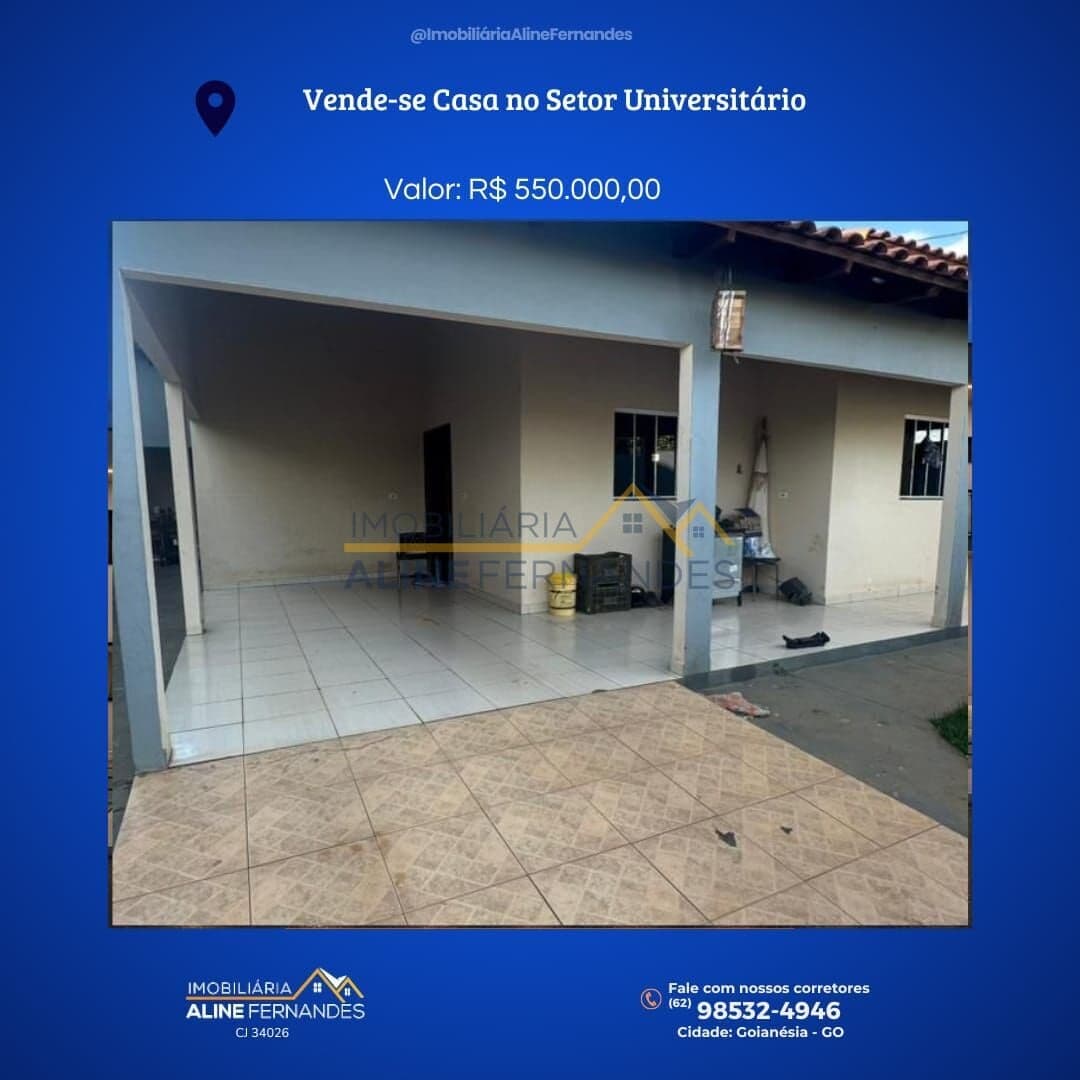 Casa em Goianésia - Setor Universitário