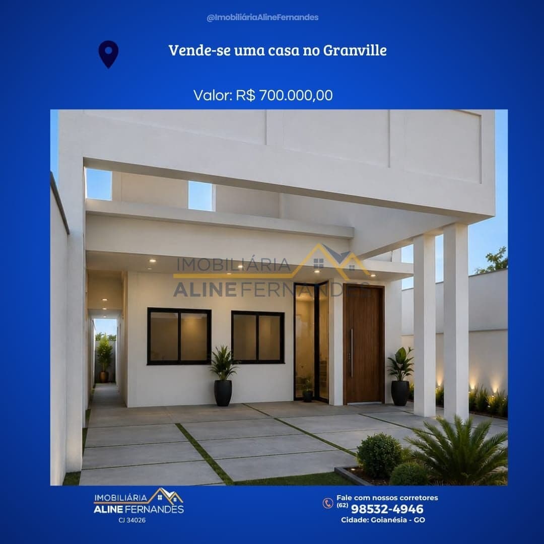 Casa em Goianésia - Residencial Granville