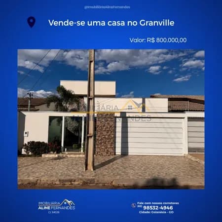 Casa em Goianésia - Residencial Granville