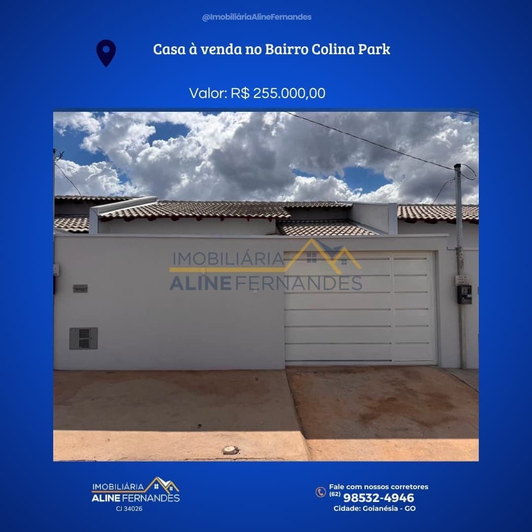 Casa em Goianésia - Colina Park Residencial