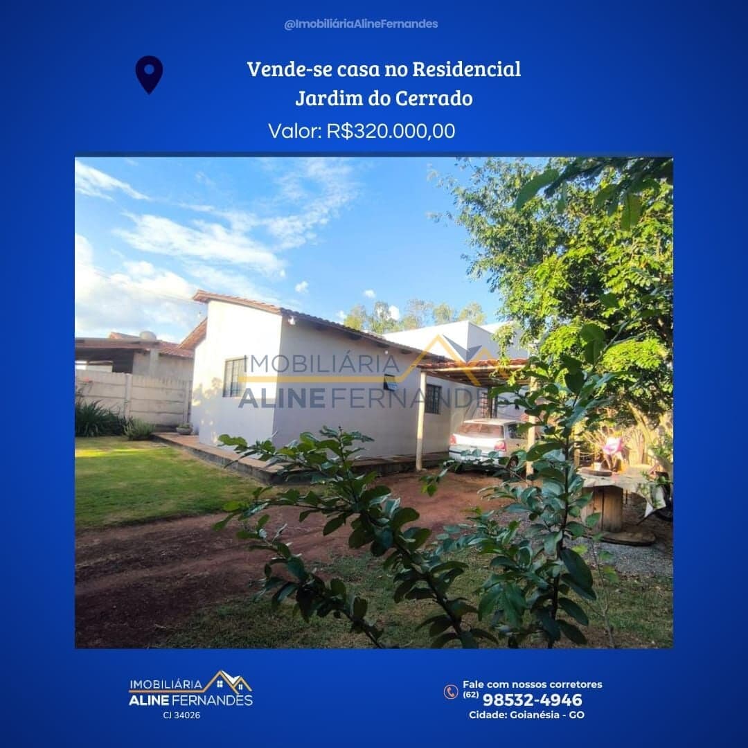 Casa em Goianésia - Residencial Jardim do Cerrado