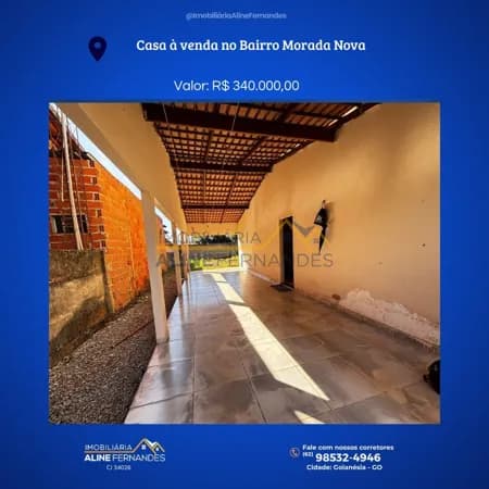 Casa em Goianésia - Residencial Morada Nova