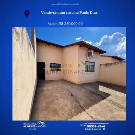 Casa em Goianésia - Residencial Paulo Dias