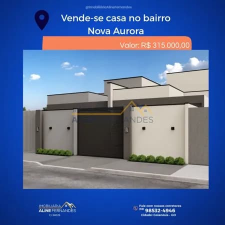 Casa em Goianésia - Vila Nova Aurora III