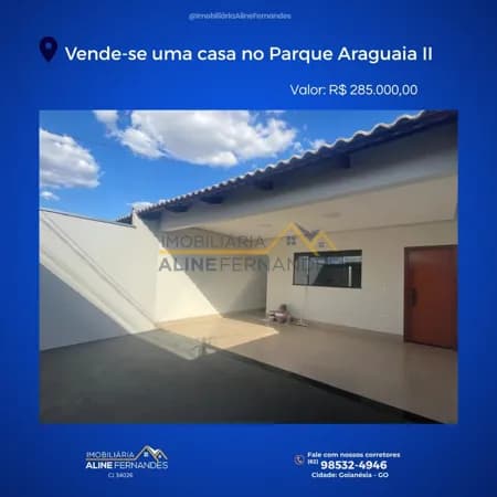 Casa em Goianésia - Residencial Parque Araguaia II