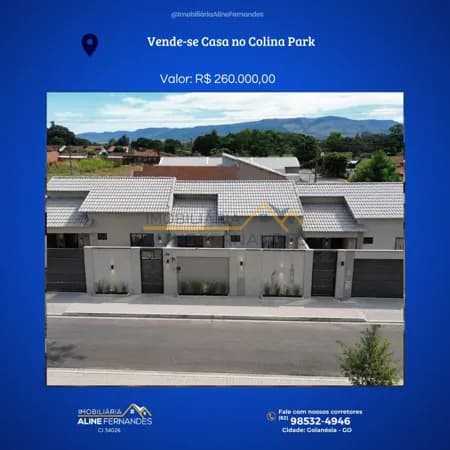 Casa em Goianésia - Colina Park Residencial