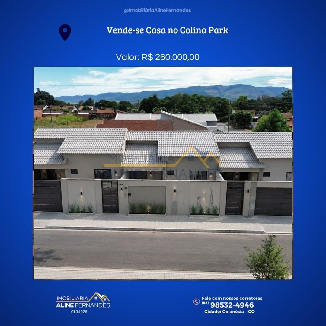 Casa em Goianésia - Colina Park Residencial