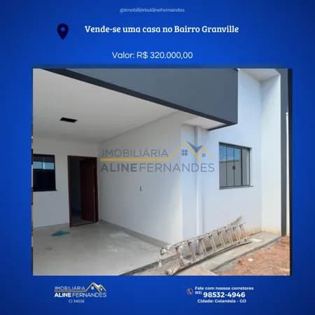 Casa em Goianésia - Residencial Granville
