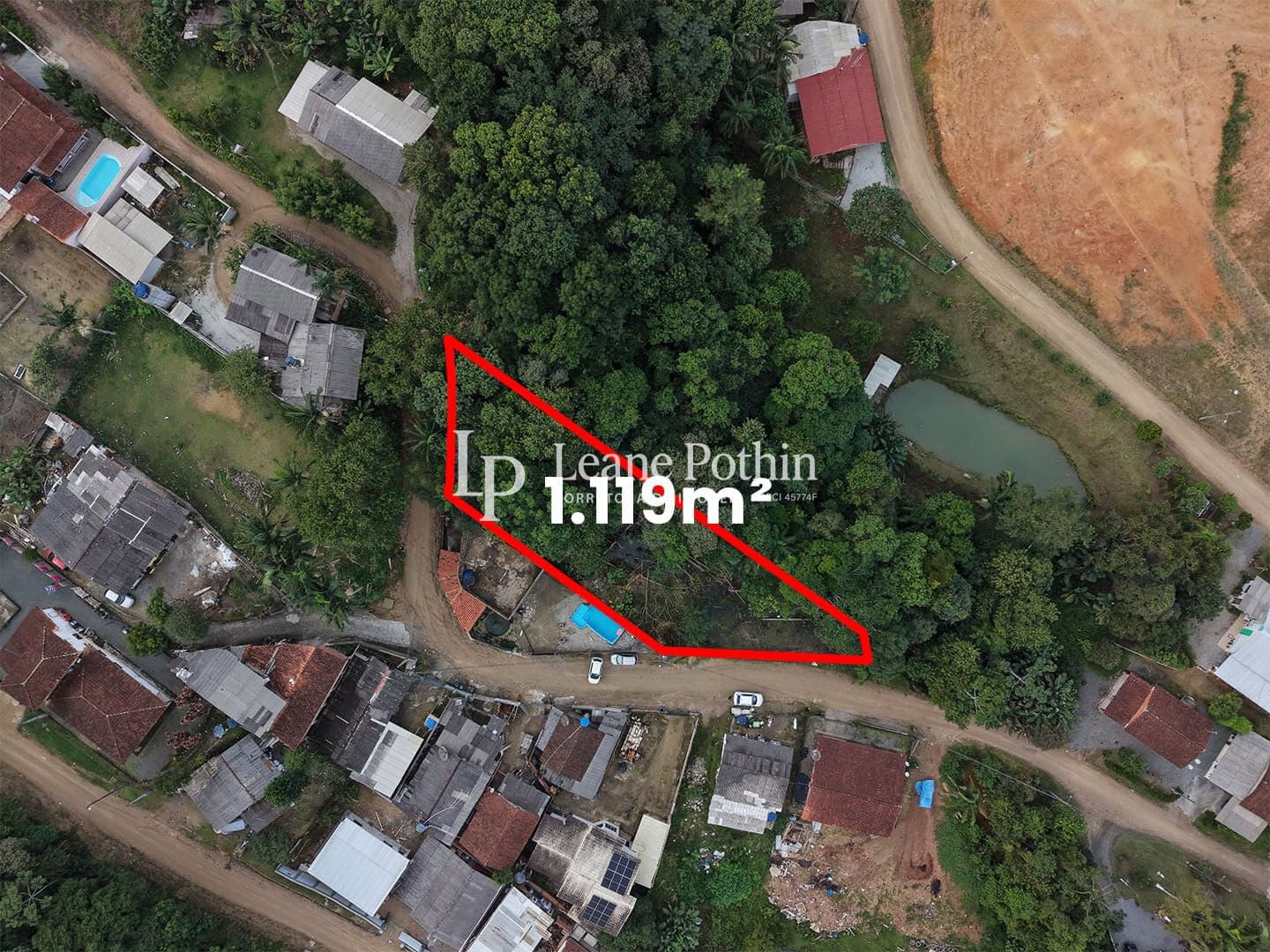 Terreno 1119,30 m² | São Pedro - Guabiruba