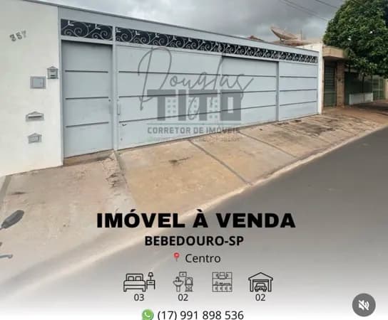 Casa em Bebedouro - Centro