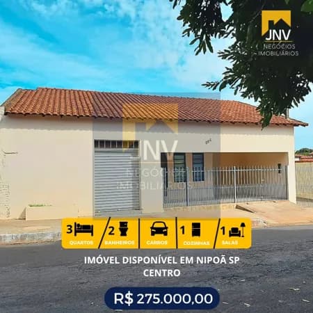 Casa em Nipoã - Centro