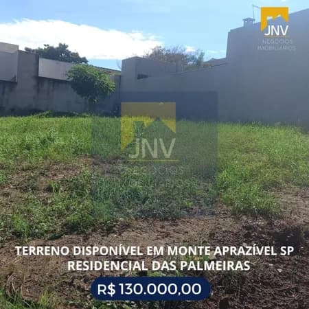 Lote/Terreno em Monte Aprazível - Centro