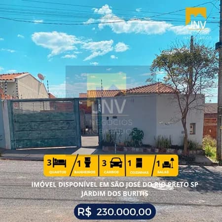 Casa em São José do Rio Preto - Jardim dos Buritis