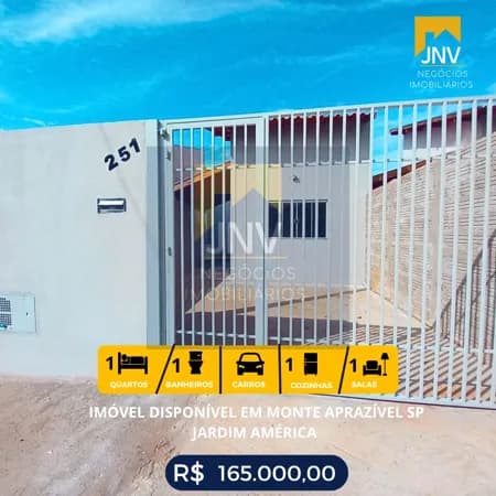 Casa em Monte Aprazível - Centro