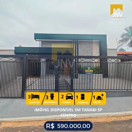 Casa em Tanabi - Centro