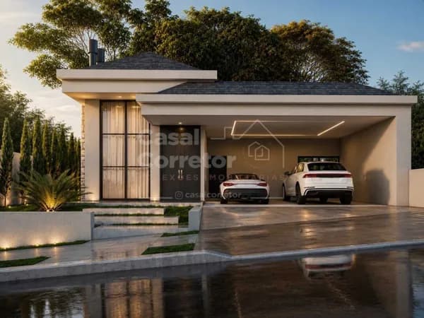 CASA NOVA COM 1 SUITE MAIS 2 QUARTOS E DUAS VAGAS