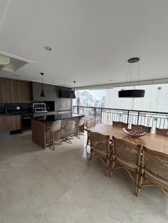 Apartamento Alto Padrão, 305 m², 4 suítes, 5 vagas, Moema Indios
