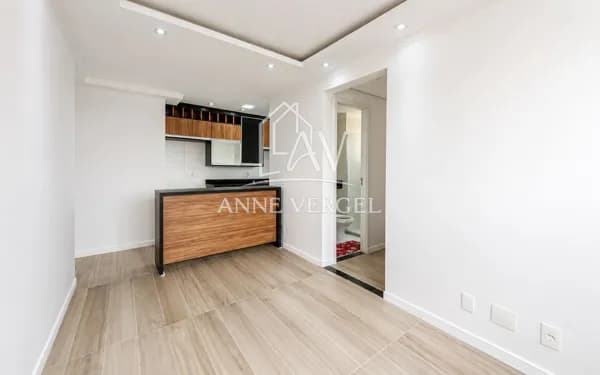 Apartamento com 2 quartos à venda no Bairro Jardim Taboão em SP com 41m² e 1 vaga de carro próximo à Estação Vila Sônia