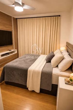 Apartamento com 2 quartos à venda no bairro Vila Veloso em Carapicuíba com 51m² e 1 vaga de carro próximo a Creche Escola Jardim São Pedro