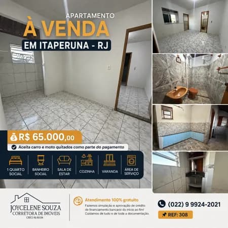 Apartamento em Itaperuna - Centro
