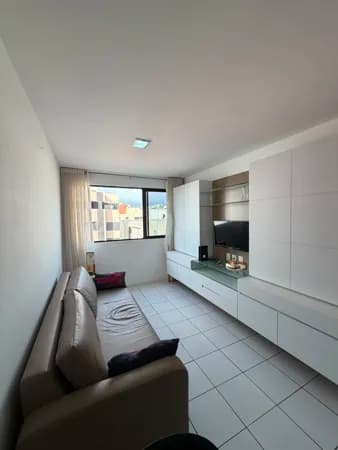 Apartamento Quarto e sala mobiliado na Ponta Verde