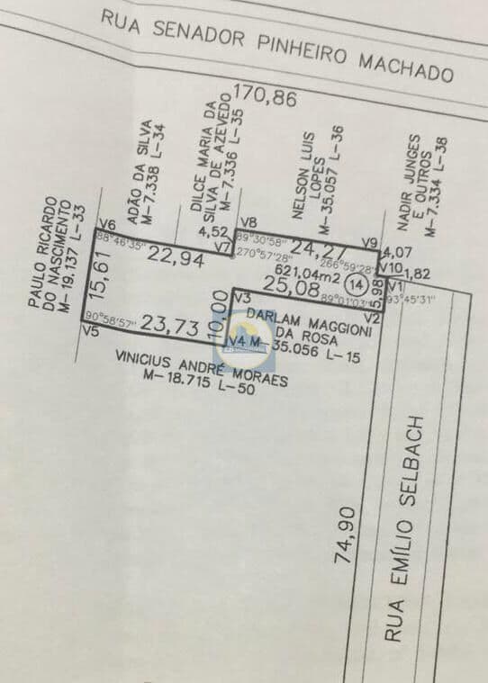 Terreno 1.230,33m²