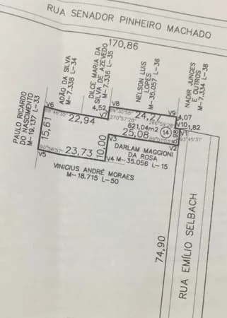 Terreno 1.230,33m²