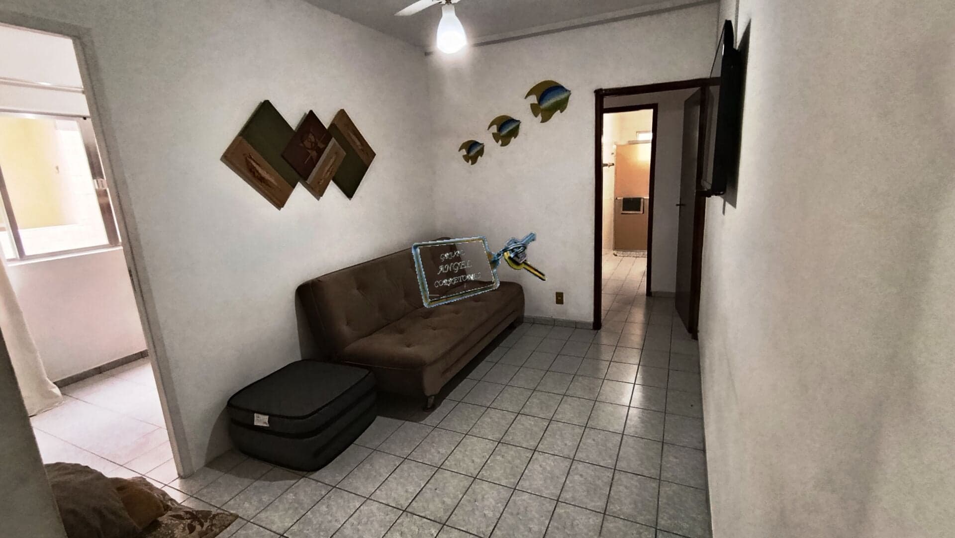Apartamento em Caiçara, Praia Grande/SP