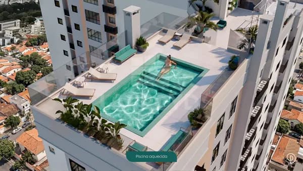 Apartamento 2 dormitórios no Plazza Residence, Oficinas, Tubarão/SC