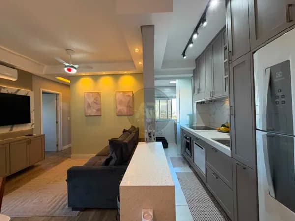 Apartamento mobiliado