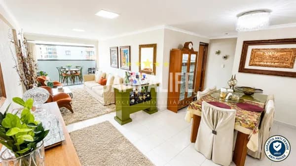 APARTAMENTO 131m2 - 3 QUARTOS E VISTA MAR JARDIM OCEANIA